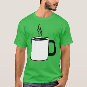 Coffee Cup Art T-Shirt