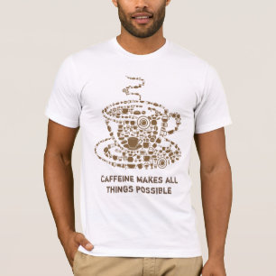 Coffee cup, Caffeine, bean, cafe T-Shirt