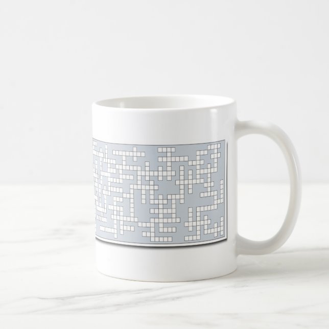 Coffee Cup Crosswords - Vessels #3 Coffee Mug (Right)