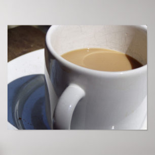 Coffee cup deux poster