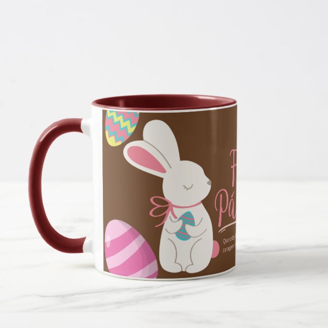 Coffee cup Easter 11 oz ceramic W-PT ZLE (Left)