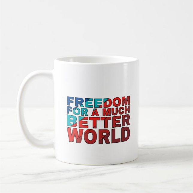 Coffee Cup: Freedom Mug (Left)