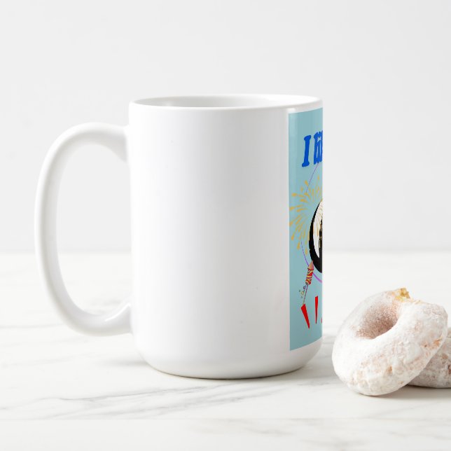 coffee cup: friendly panda coffee mug (With Donut)