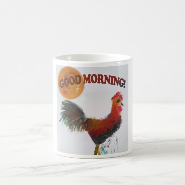 coffee cup "GOOD MORNING" (Center)