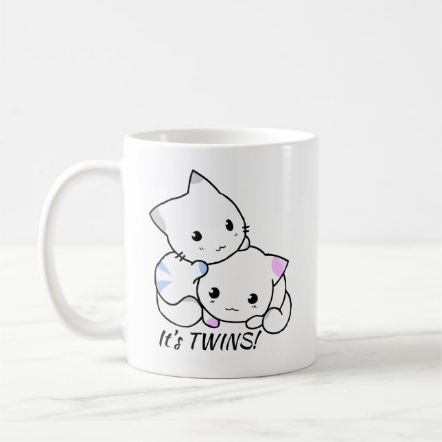 Coffee Cup: It's Twins Mug (Left)