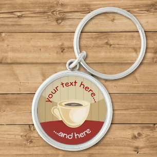 Coffee Cup Keychain