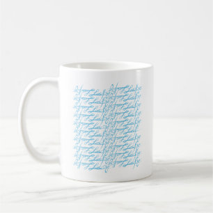 Coffee Cup: Lucky Script Coffee Mug