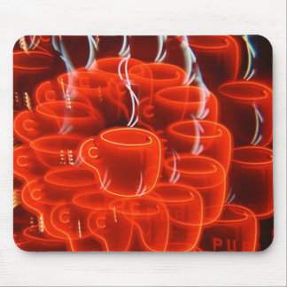 coffee cup madness mouse mat