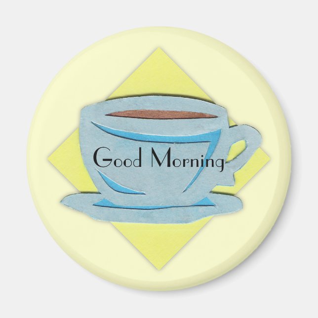 Coffee Cup Magnet (Front)