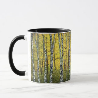 Coffee Cup Mug - Acadia Forest Birch Trees
