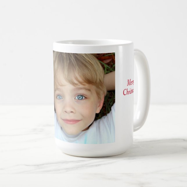 Coffee cup personalized photo (Front Right)