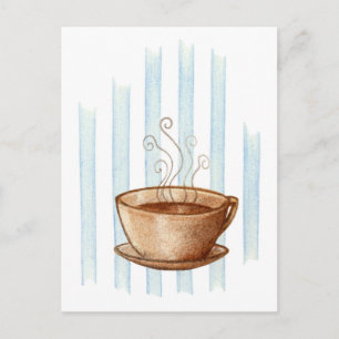 Coffee Cup Postcard
