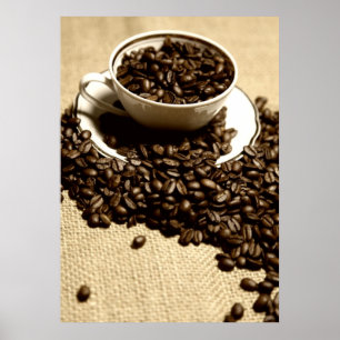coffee cup poster