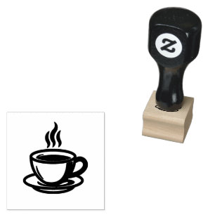 Coffee Cup Self Inking Stamp