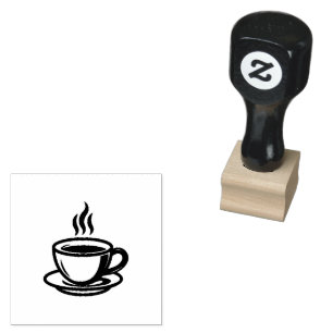 Coffee Cup Self Inking Stamp