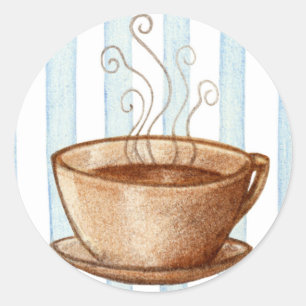 Coffee Cup Sticker