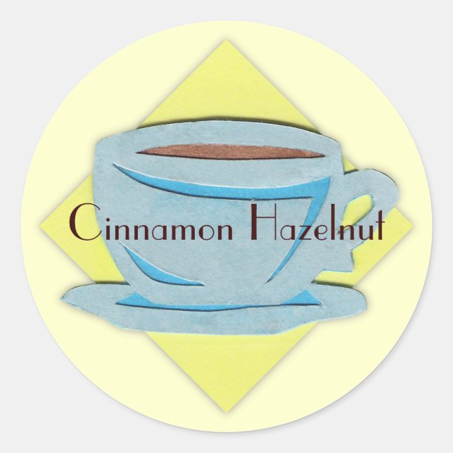 Coffee Cup Stickers (Front)