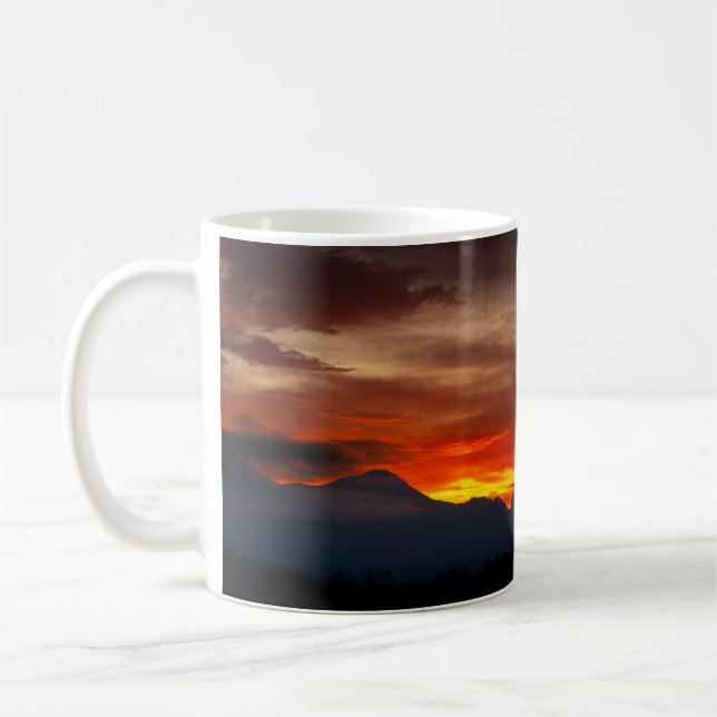 Coffee Cup Sunset  (Left)