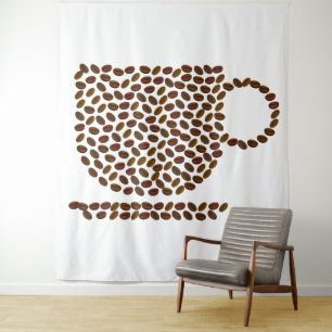 Coffee Cup Tapestry