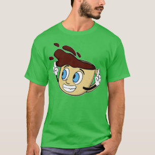 Coffee Cup toon Funny Caffeine T-Shirt