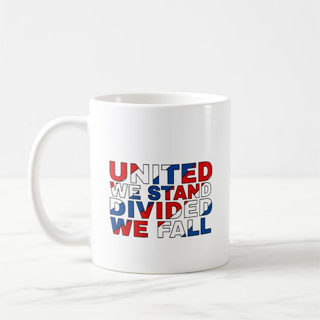 Coffee Cup: United We Stand Mug (Left)