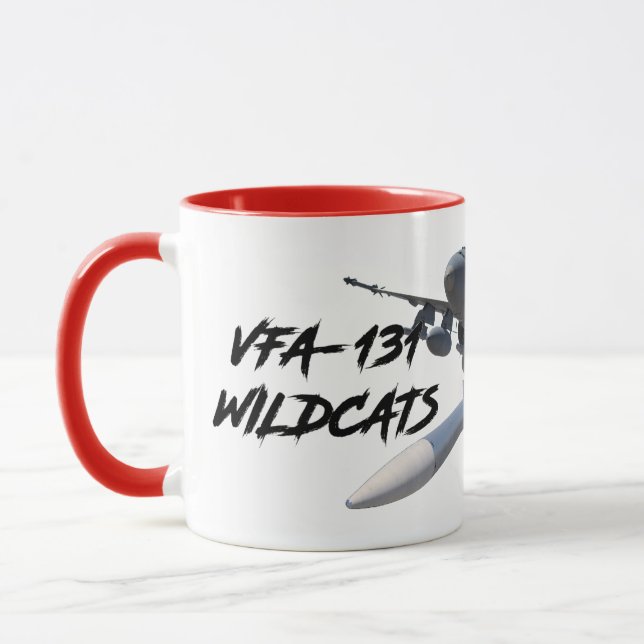 Coffee Cup VFA-131 WILDCATS AIM-120 (Left)