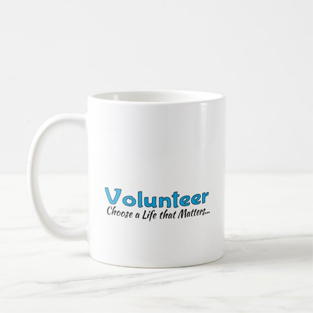 Coffee Cup: Volunteer  Mug (Left)