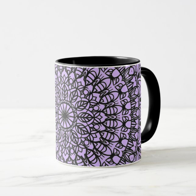coffee cup with Arabic caligraphy (Front Right)