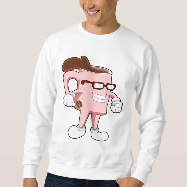 Coffee cup with Coffee Sweatshirt (Front)