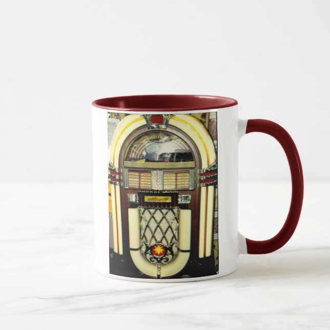 Coffee Cup with Juke Box "Dance in the Light" (Right)