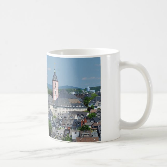 Coffee cup with sights of Siegen (Right)