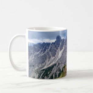 Coffee cup with the Dolomites