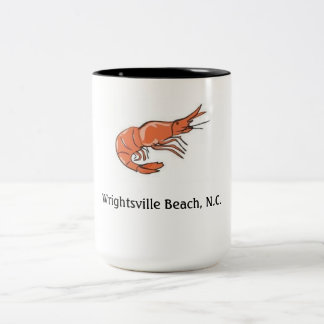 Coffee Cup(Wrightsville Beach,nc) Two-Tone Coffee Mug