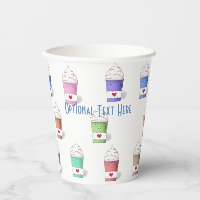 Coffee Cups in Full Colours  (Front)