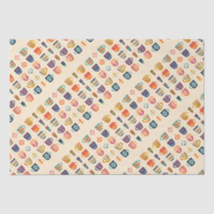 Coffee Cups Tissue Paper