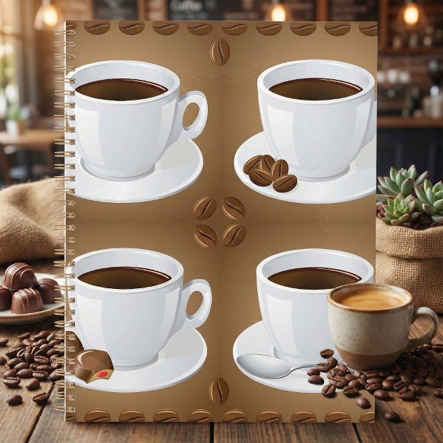 Coffee Cups with Beans and Chocolate Planner (Creator Uploaded)