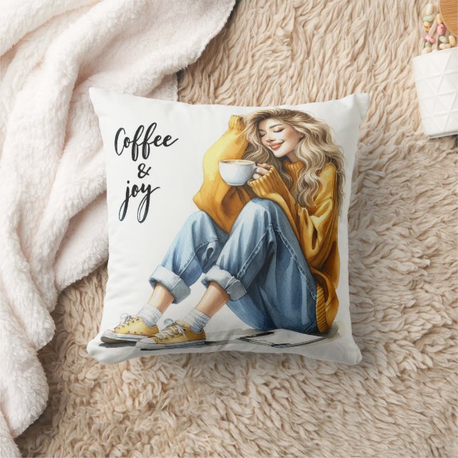 Coffee Cushion (Blanket)