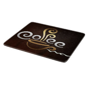 Coffee Cutting Board