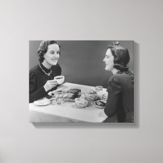 Coffee Date Canvas Print