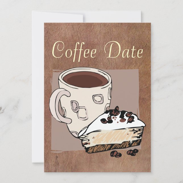 Coffee Date Invitation (Front)