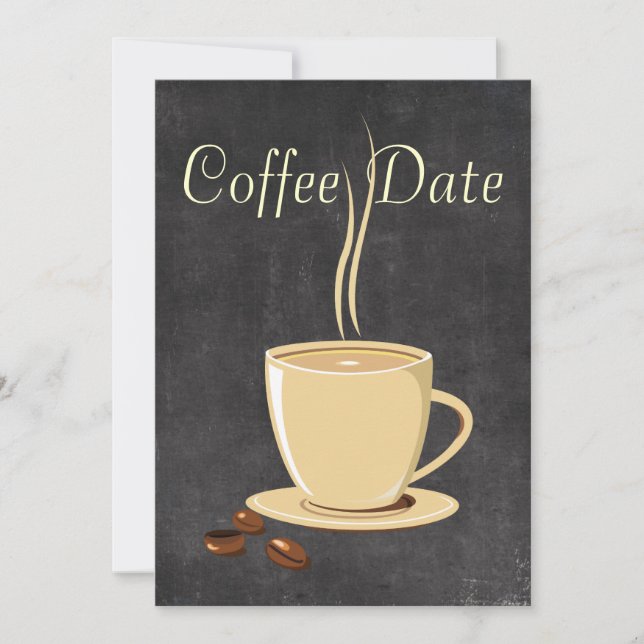 Coffee Date Invitation (Front)