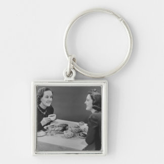 Coffee Date Key Ring