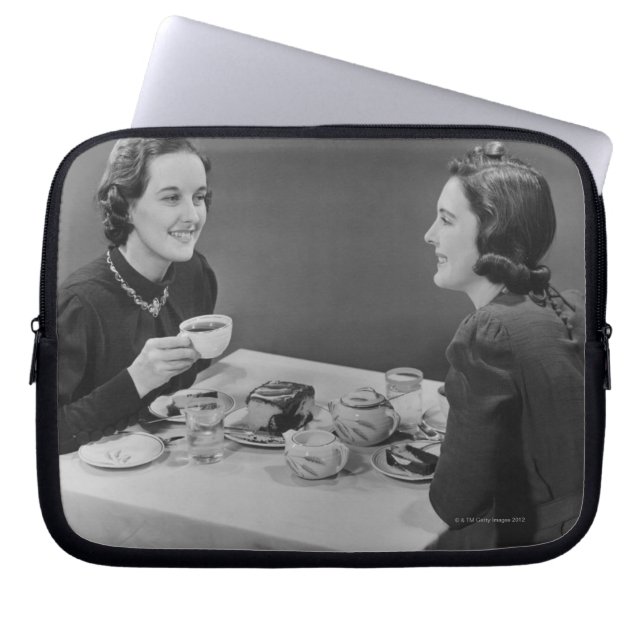 Coffee Date Laptop Sleeve (Front)