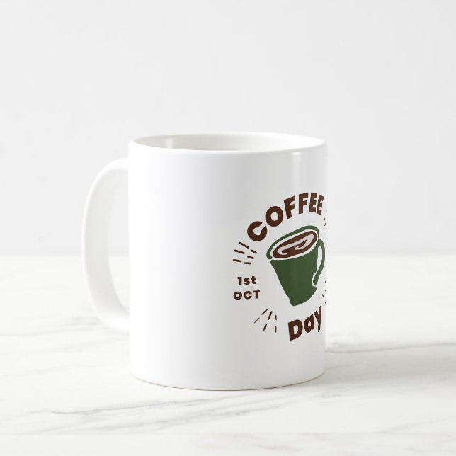 Coffee Day Coffee Mug (Front Left)