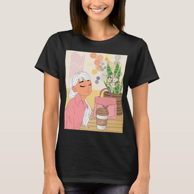 COFFEE DAY, HAPPY DAY T-Shirt (Front)
