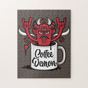 Coffee Demon Jigsaw Puzzle