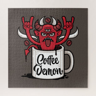 Coffee Demon Jigsaw Puzzle