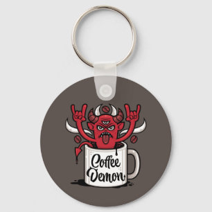 Coffee Demon Key Ring