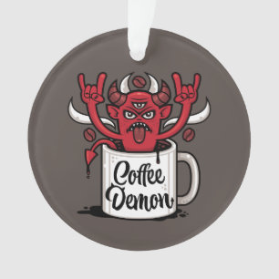 Coffee Demon Ornament