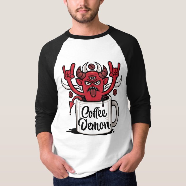 Coffee Demon T-Shirt (Front)